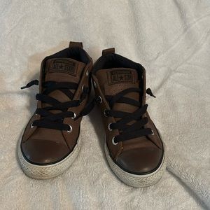 Converse quarter top brown